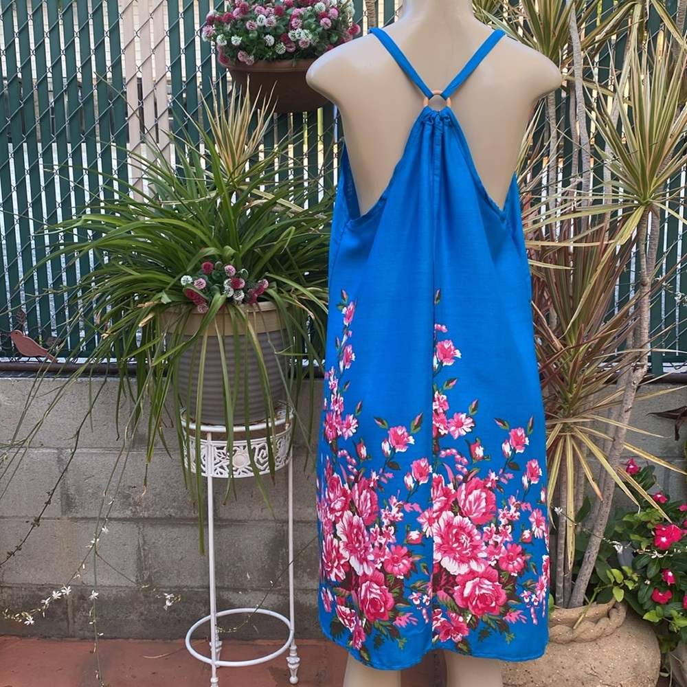 FLORAL DRESS MADE IN MEXICO - Picture 3 of 5